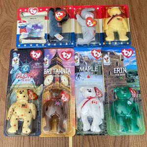 Complete McDonald’s Teenie Beanie Babies Collection USA & International MINT Y2K